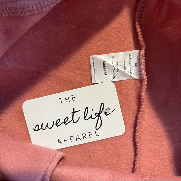 Sweet Life Apparel Shorts NWT Pink Coral Women’s Size M - Picture 5 of 8